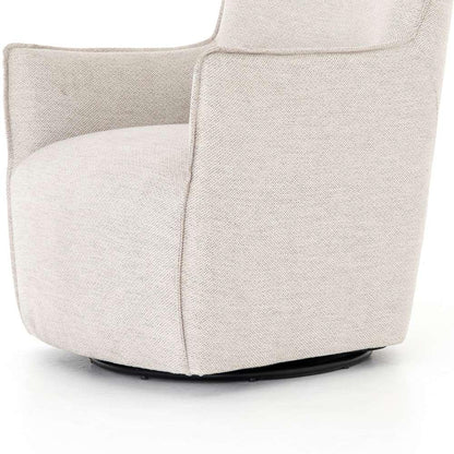 Four Hands - Kimble Swivel Chair - Noble Platinum - 106086-015 veiw 3
