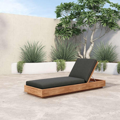 Four Hands - Kinta Outdoor Chaise - Charcoal - 109167-001 veiw 6