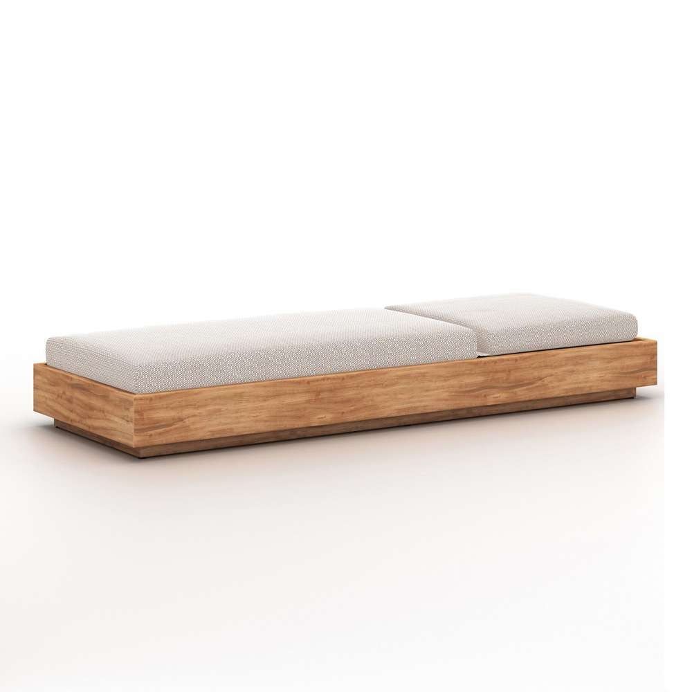 Four Hands - Kinta Outdoor Chaise Lounge - Faye Sand - 109167-004 veiw 5