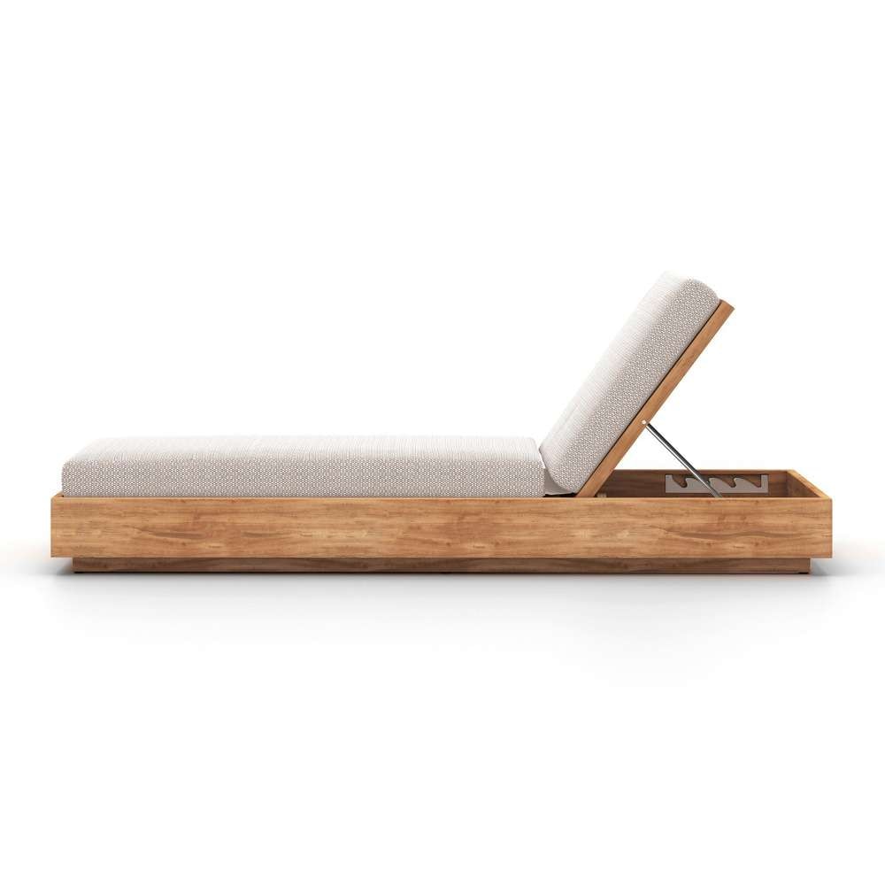 Four Hands - Kinta Outdoor Chaise Lounge - Faye Sand - 109167-004 veiw 6