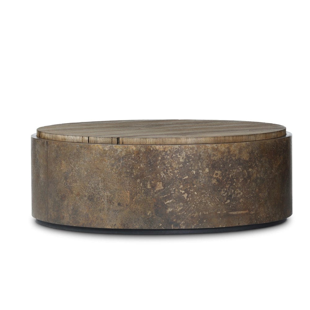 Four Hands - Kipp Coffee Table - Burnt Bleached Oak Resawn - 243347-001 view 3