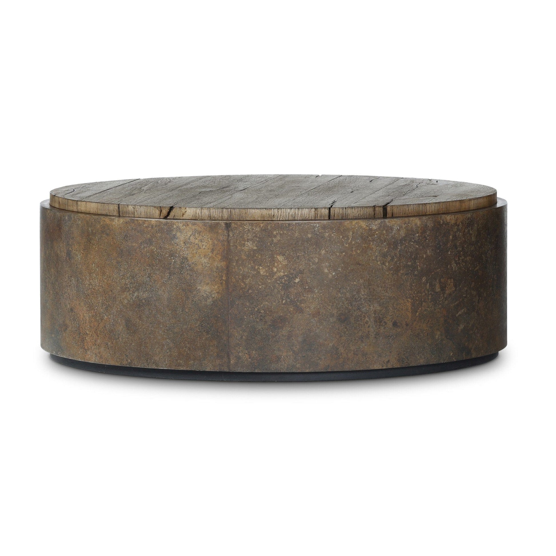 Four Hands - Kipp Coffee Table - Burnt Bleached Oak Resawn - 243347-001 view 6