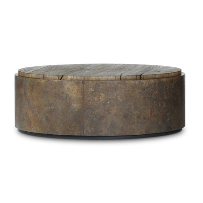 Four Hands - Kipp Coffee Table - Burnt Bleached Oak Resawn - 243347-001 view 6