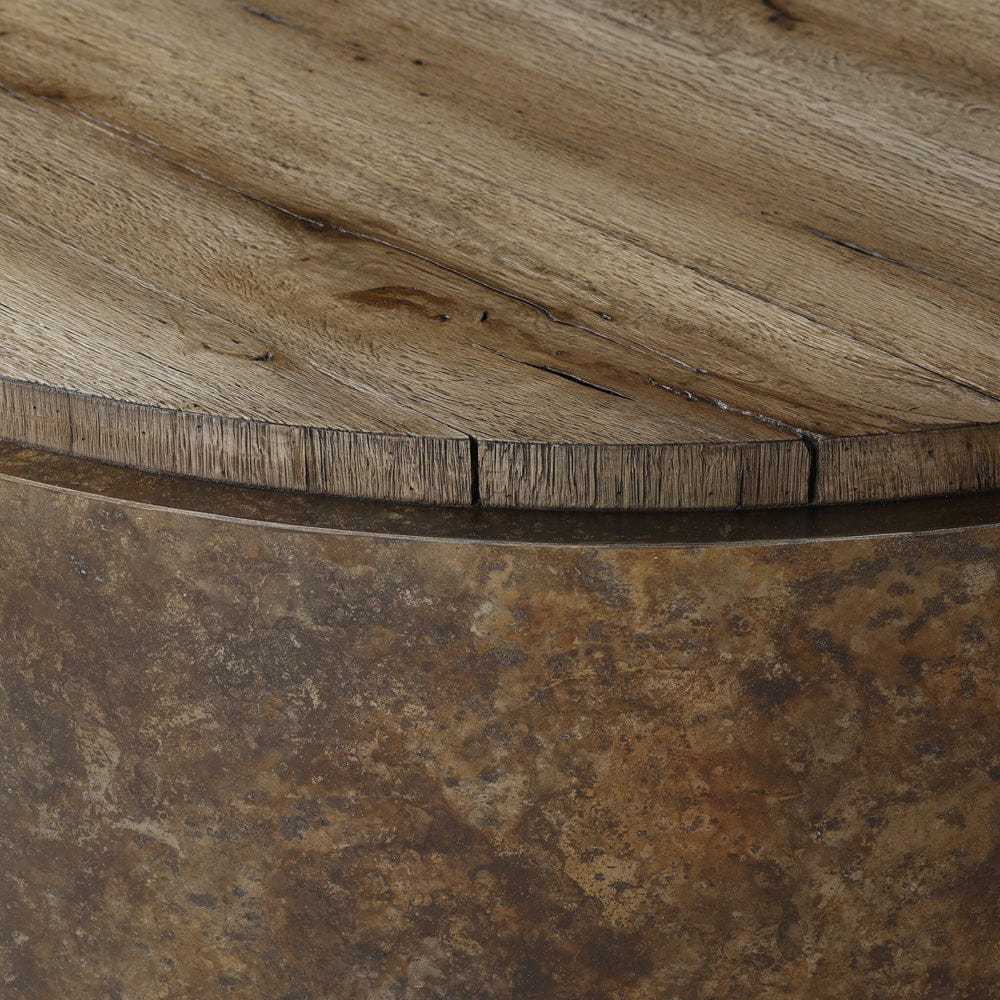 Four Hands - Kipp Coffee Table - Burnt Bleached Oak Resawn - 243347-001 view 7