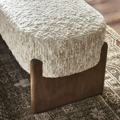Four Hands - Kirby Accent Bench - Solema Cream - 242452-001 view 9