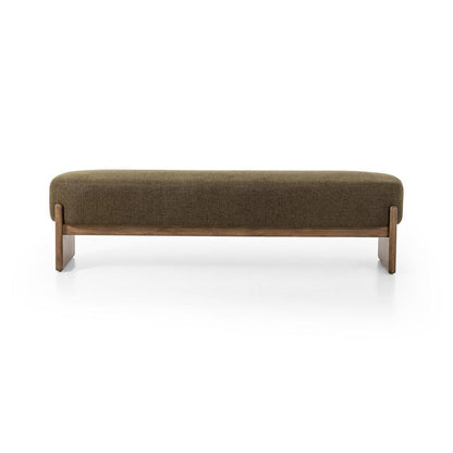 Four Hands - Kirby Accent Bench - Sutton Olive - 242452-003 view 1