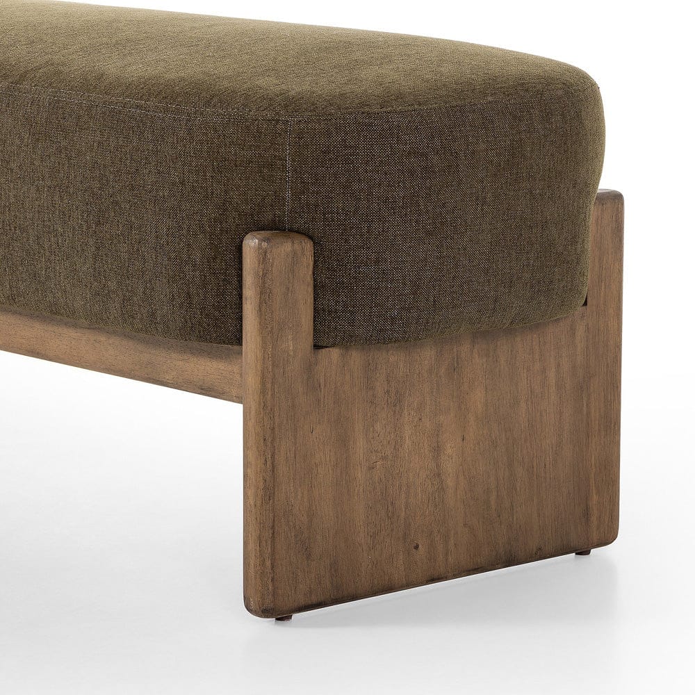 Four Hands - Kirby Accent Bench - Sutton Olive - 242452-003 view 5
