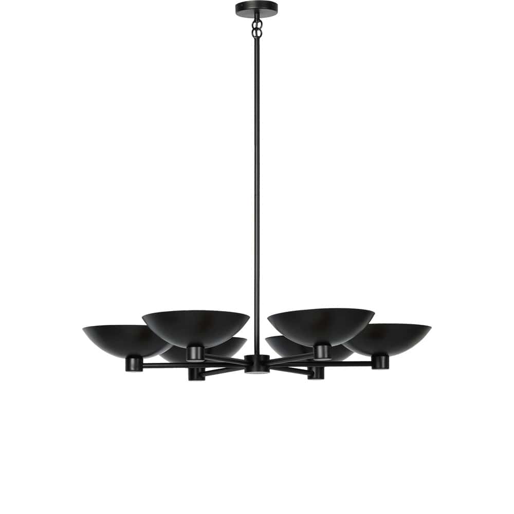Four Hands - Klaus Chandelier - Jet Black - 240541-002 view 1