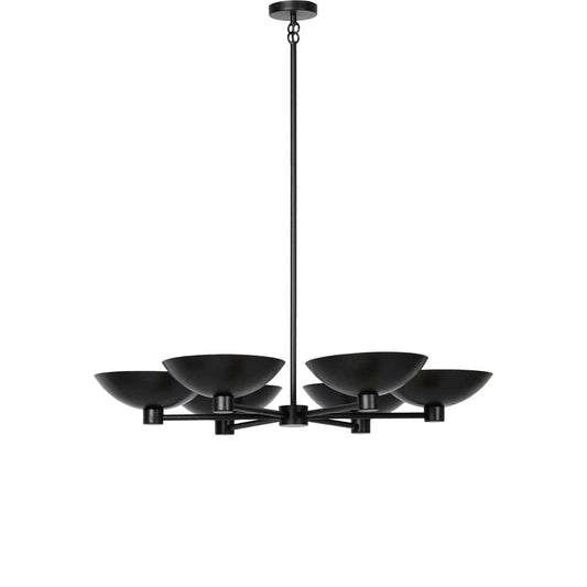 Four Hands - Klaus Chandelier - Jet Black - 240541-002 view 1