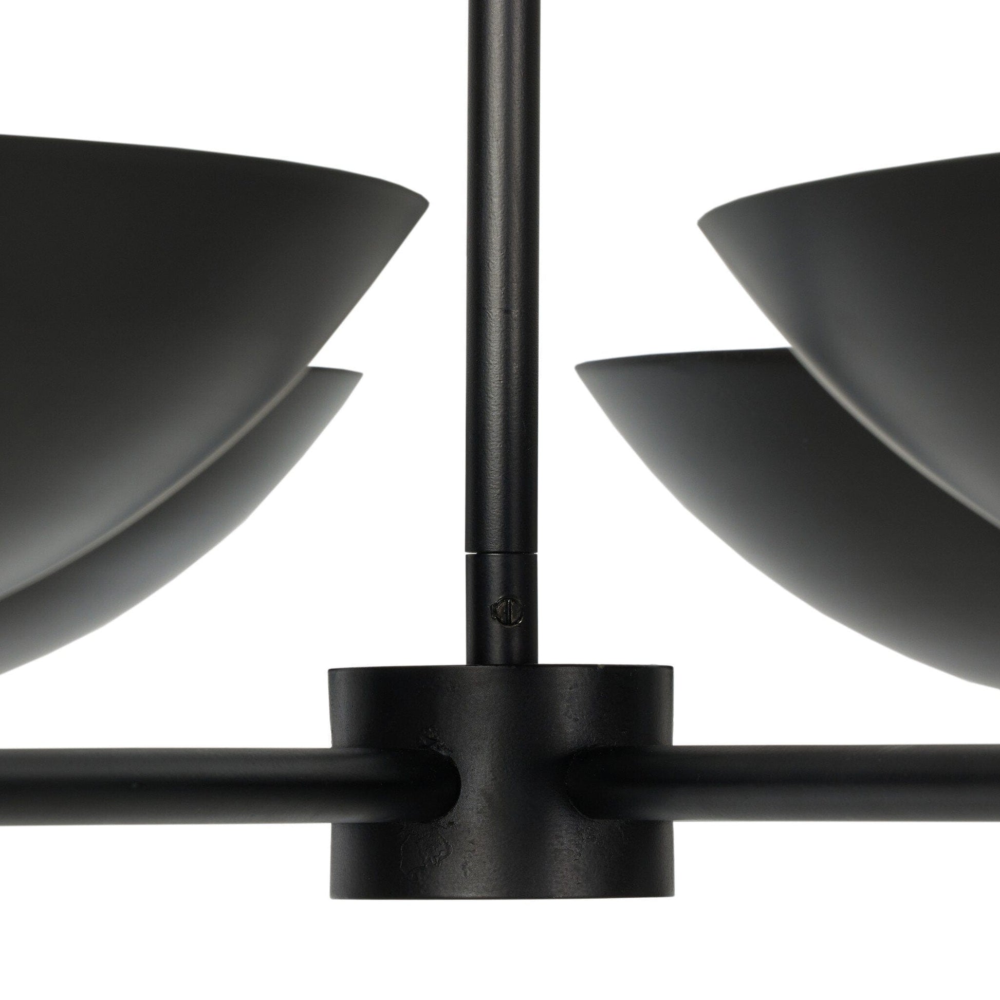 Four Hands - Klaus Chandelier - Jet Black - 240541-002 view 6