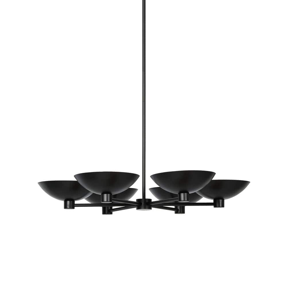 Four Hands - Klaus Chandelier - Jet Black - 240541-002 view 8