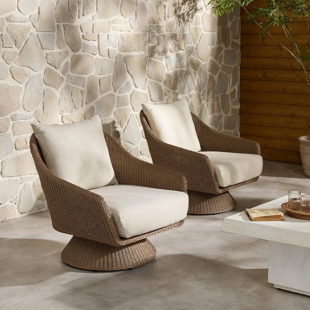Four Hands - Koe Outdoor Chair - Ellor Beige - 242852-002 view 4