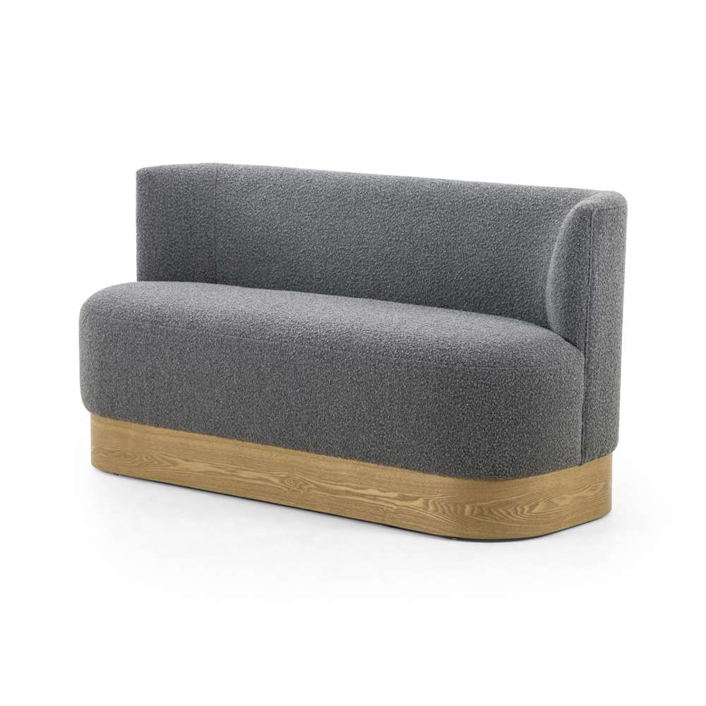 Four Hands - Krista Dining Bench - Knoll Charcoal - 226228-001 veiw 1