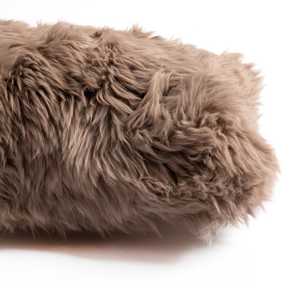 Four Hands - Lalo Lambskin Lumbar Pillow - Taupe Lambskin - 223846-004 view 2