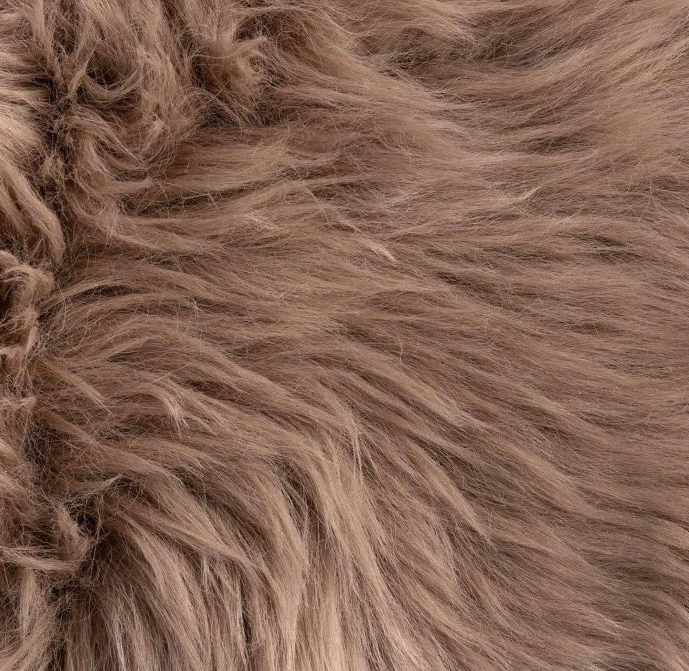 Four Hands - Lalo Lambskin Lumbar Pillow - Taupe Lambskin - 223846-004 view 4