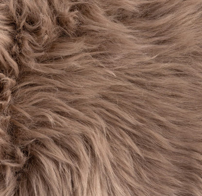 Four Hands - Lalo Lambskin Lumbar Pillow - Taupe Lambskin - 223846-004 view 4