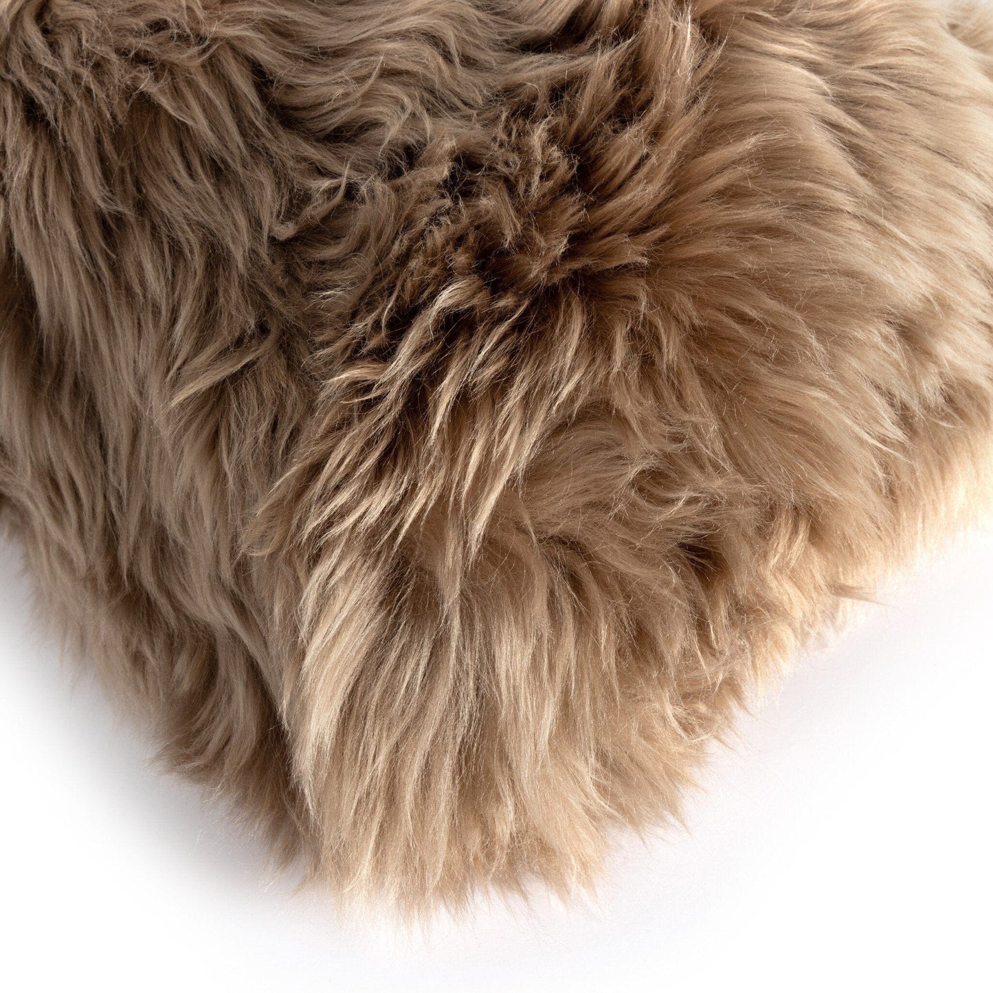 Four Hands - Lalo Lambskin Lumbar Pillow - Taupe Lambskin - 223846-004 view 6