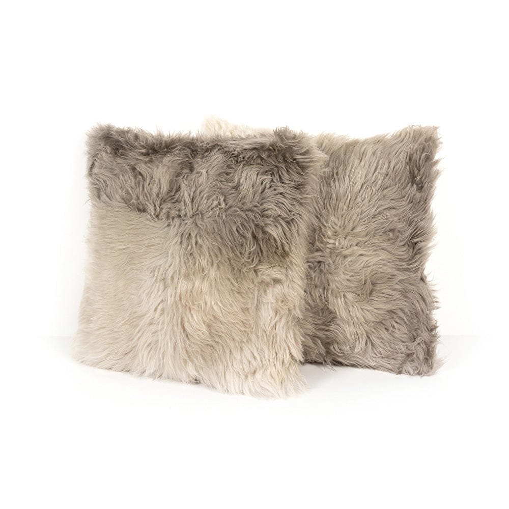 Four Hands - Lalo Ombre Pillow - Light Grey Ombre - 231851-007 view 2