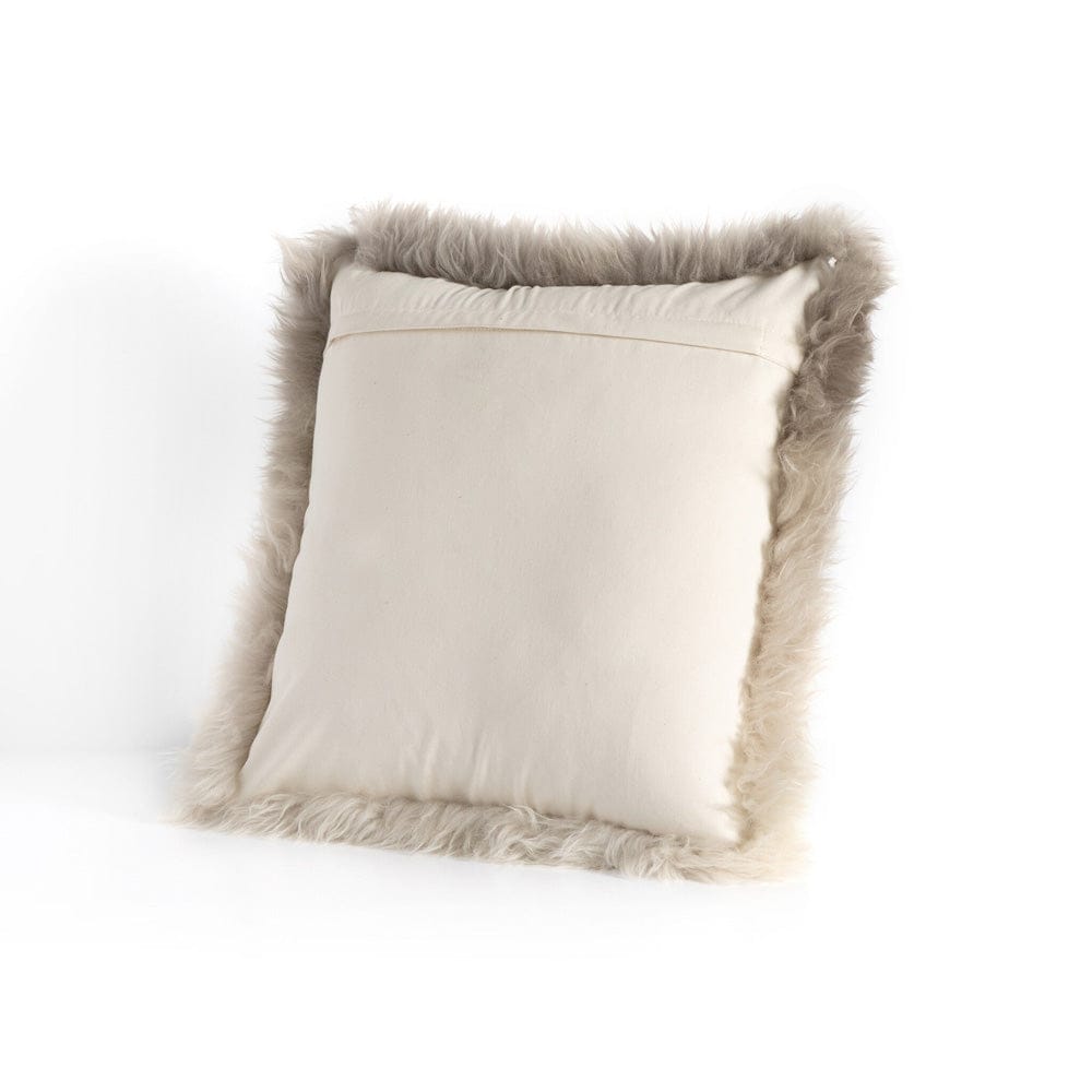 Four Hands - Lalo Ombre Pillow - Light Grey Ombre - 231855-007 view 7