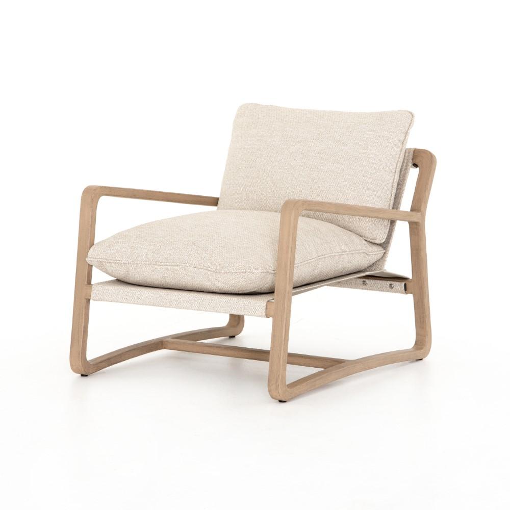 Four Hands - Lane Outdoor Chair-Faye Sand-Washed Brow - JSOL-077 veiw 1