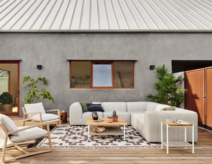 Four Hands - Lane Outdoor Chair-Faye Sand-Washed Brow - JSOL-077 veiw 2