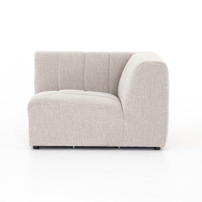 Four Hands - Langham Channeled Corner Piece - CGRY-001-320-CNR veiw 4
