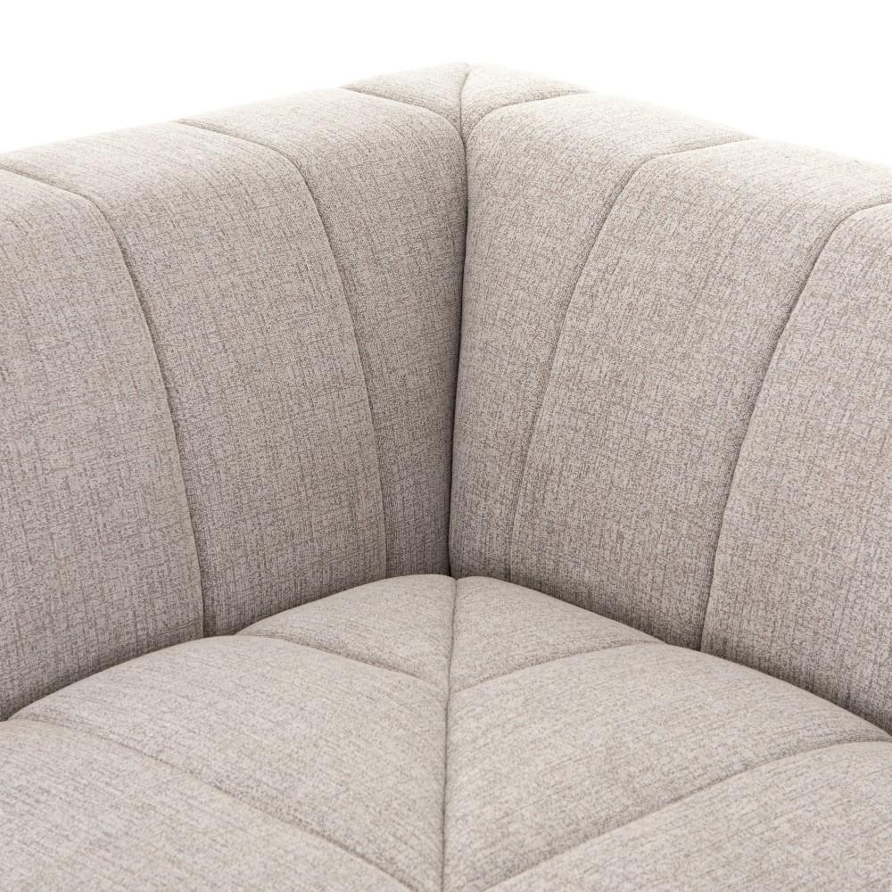 Four Hands - Langham Channeled Corner Piece - CGRY-001-320-CNR veiw 7