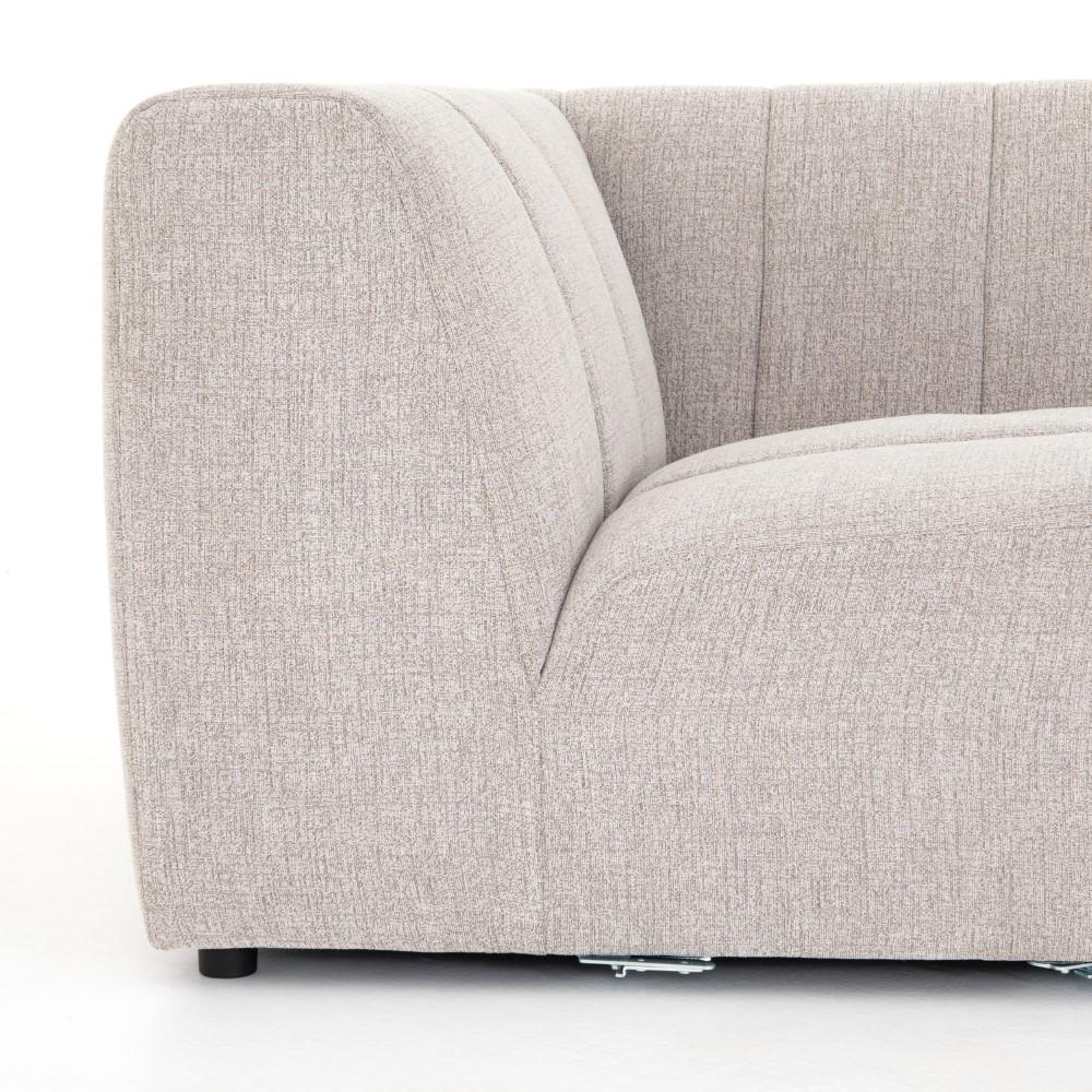 Four Hands - Langham Channeled Corner Piece - CGRY-001-320-CNR veiw 9