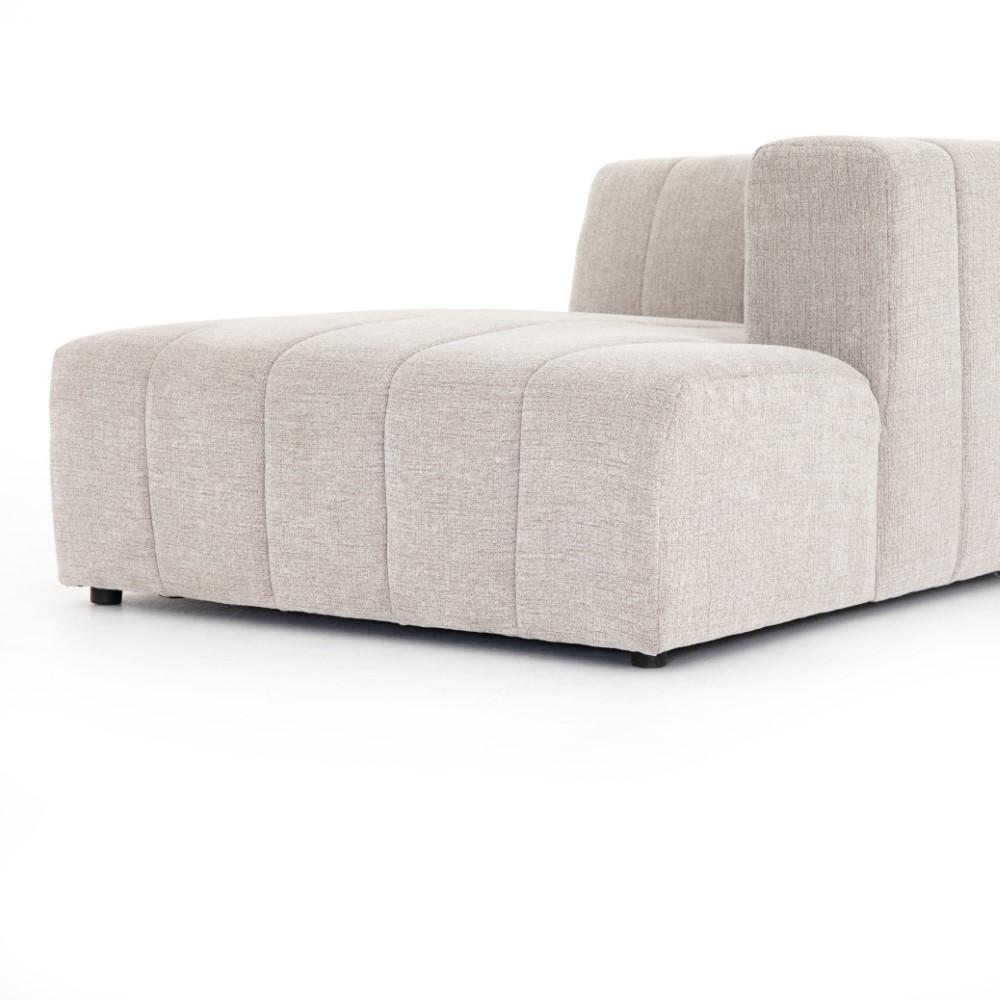 Four Hands - Langham Channeled Raf Chaise Piece - CGRY-001-320-RAFC veiw 3