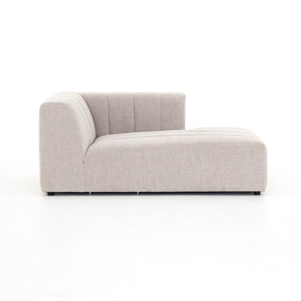 Four Hands - Langham Channeled Raf Chaise Piece - CGRY-001-320-RAFC veiw 5