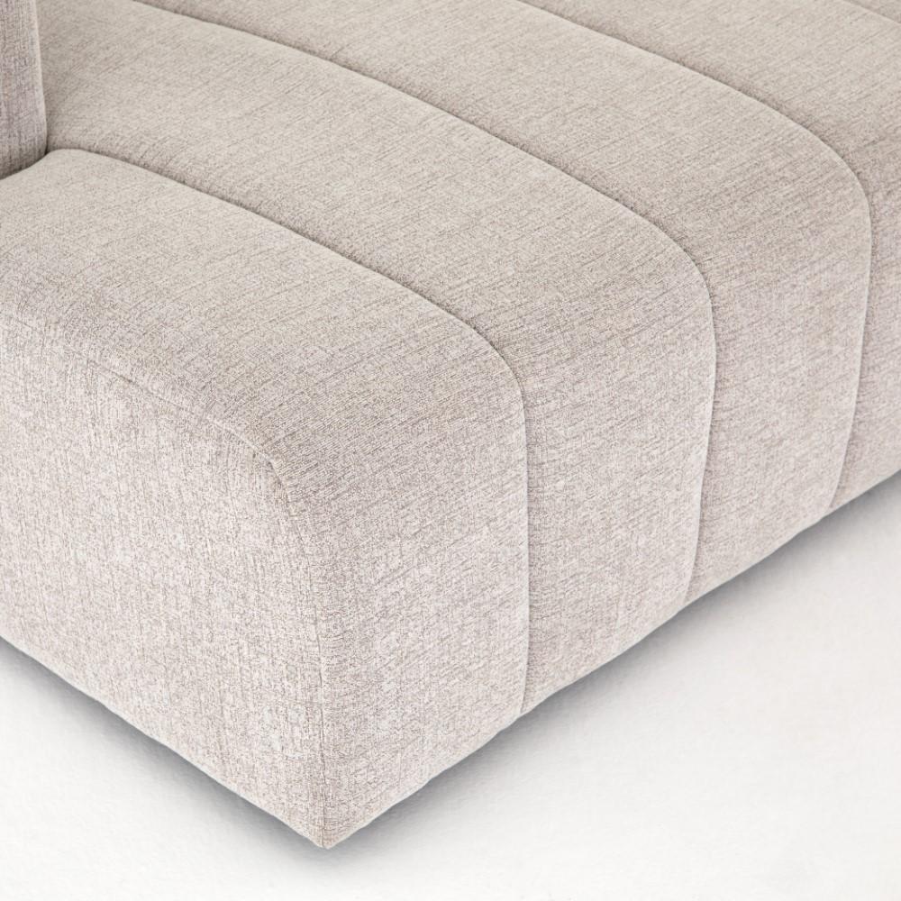 Four Hands - Langham Channeled Raf Chaise Piece - CGRY-001-320-RAFC veiw 7