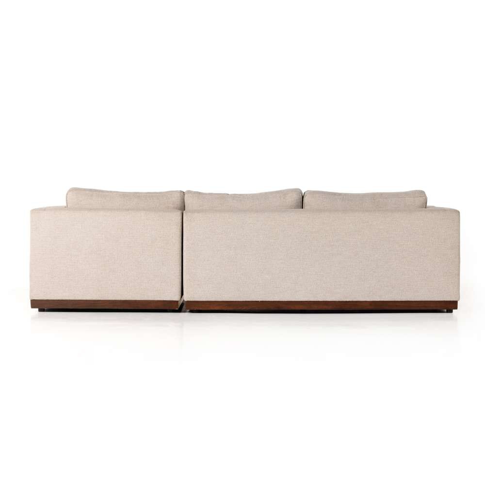 Four Hands - Lawrence 2pc Raf Sectional - Nova Taupe - 236169-001 veiw 2