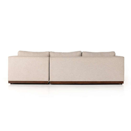 Four Hands - Lawrence 2pc Raf Sectional - Nova Taupe - 236169-001 veiw 2