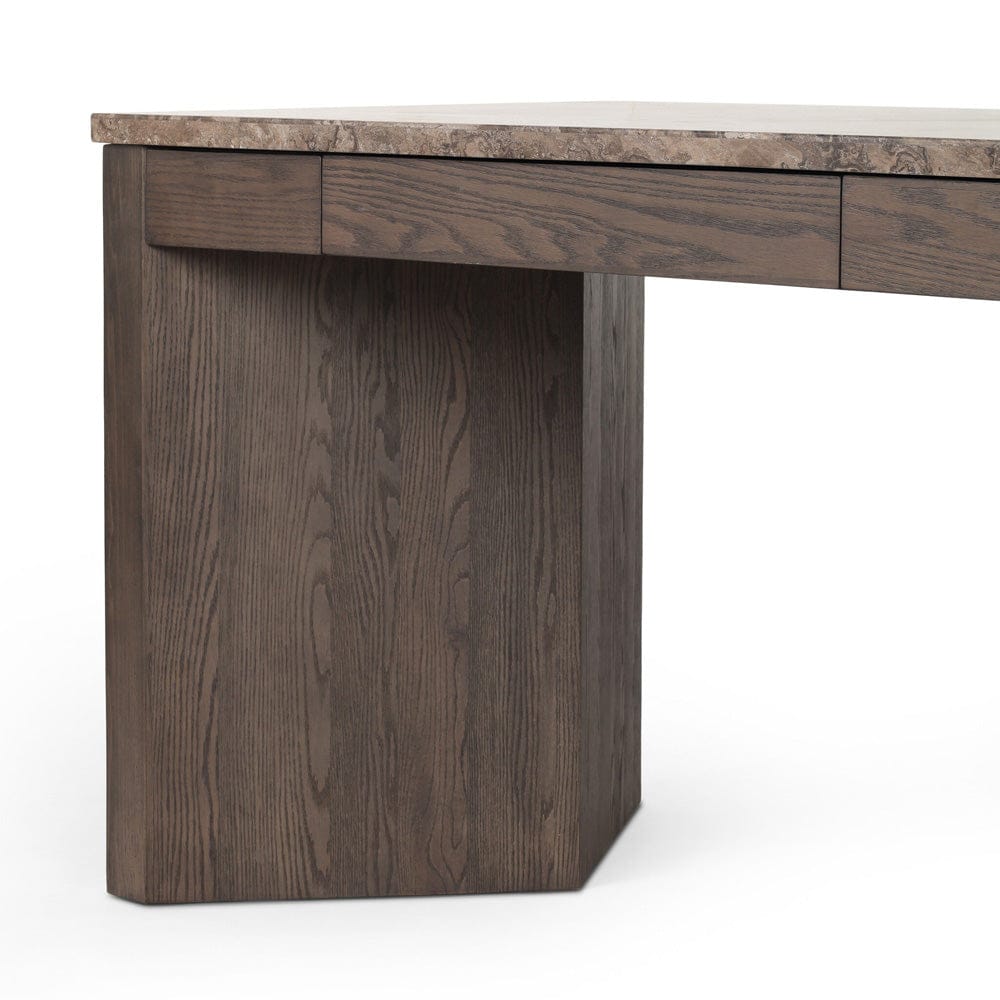 Four Hands - Lawson Desk - Brown Oak Veneer - 248289-001 view 5