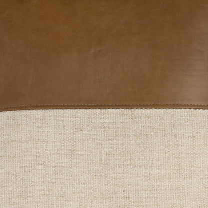 Four Hands - Leather and Linen Pillow - Sonoma Butterscotch - 235785-002 view 5