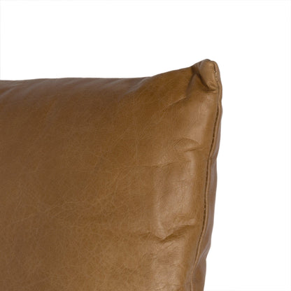 Four Hands - Leather and Linen Pillow - Sonoma Butterscotch - 235785-002 view 6