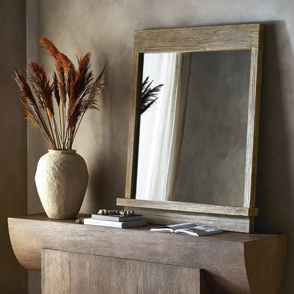 Four Hands - Ledge Wall Mirror - Distressed Light Pine - 241605-001 view 4