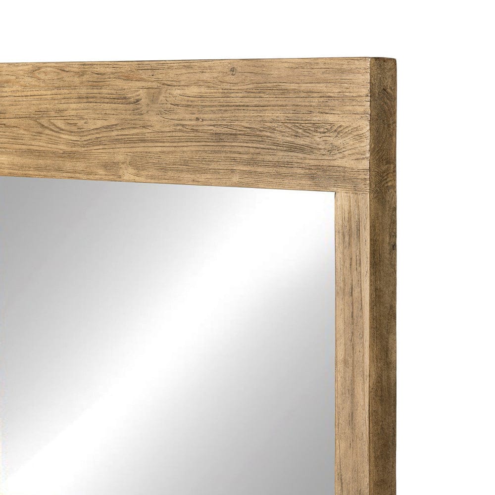 Four Hands - Ledge Wall Mirror - Distressed Light Pine - 241605-001 view 5