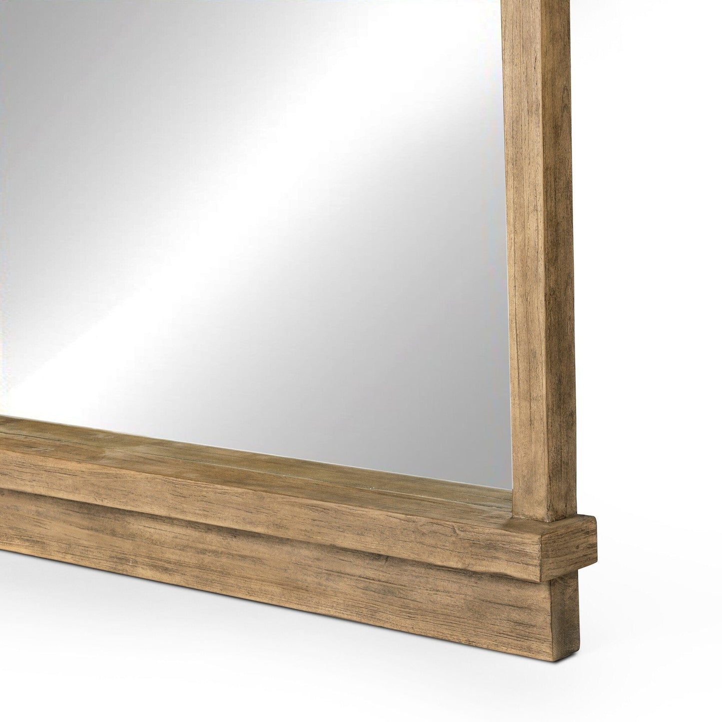 Four Hands - Ledge Wall Mirror - Distressed Light Pine - 241605-001 view 6