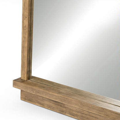 Four Hands - Ledge Wall Mirror - Distressed Light Pine - 241605-001 view 7