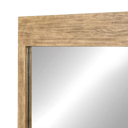 Four Hands - Ledge Wall Mirror - Distressed Light Pine - 241605-001 view 8