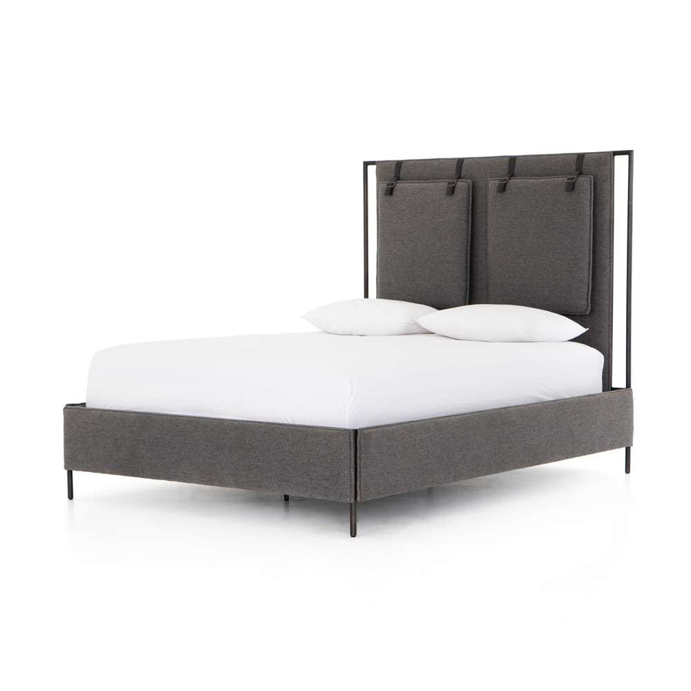 Four Hands - Leigh Bed - San Remo Ash - King - CIRD-35237K-999 veiw 1
