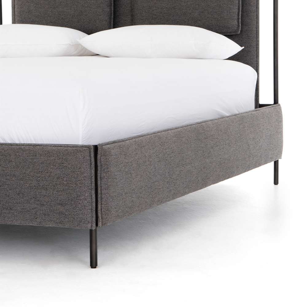 Four Hands - Leigh Bed - San Remo Ash - Queen - CIRD-35237Q-999 veiw 2