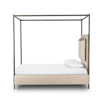 Four Hands - Leigh Canopy Bed - Palm Ecru - 242961-001 view 3
