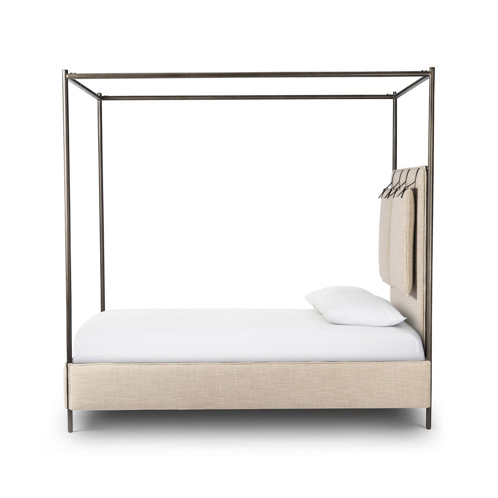 Four Hands - Leigh Canopy Bed - Palm Ecru - 242961-002 view 3
