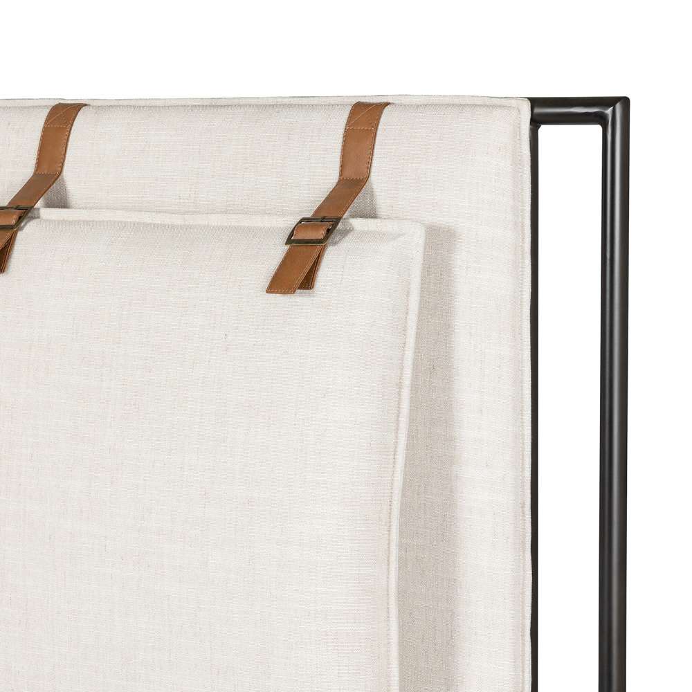 Four Hands - Leigh Queen Upholstered Bed - Hockney Ivory - 105885-007 veiw 5