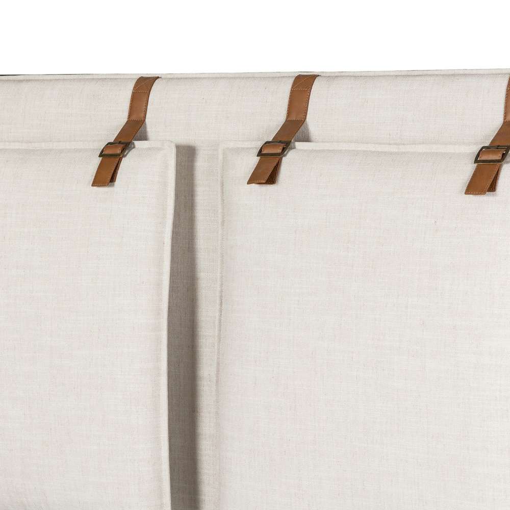 Four Hands - Leigh Queen Upholstered Bed - Hockney Ivory - 105885-007 veiw 6