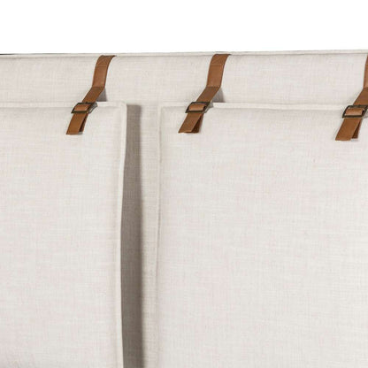 Four Hands - Leigh Queen Upholstered Bed - Hockney Ivory - 105885-007 veiw 6
