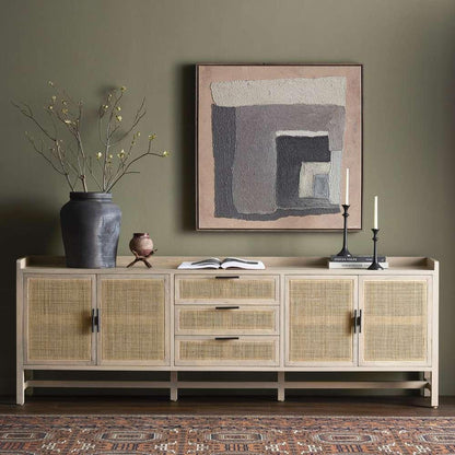 Four Hands - Leighton - Caprice 96in Sideboard-Natural Mango - 236140-001 veiw 5