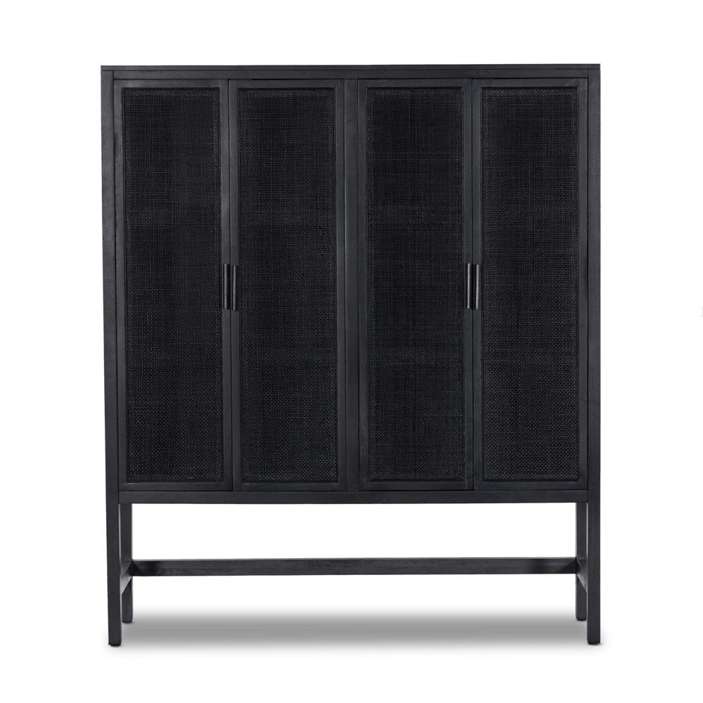 Four Hands - Leighton - Caprice Cabinet - Black Wash Mango - 108910-005 veiw 2